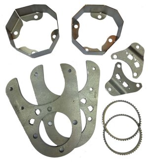 Jeep Wrangler Disc Brake Conversion Kit - Rear - Artec Industries - 1 Ton 14 Bolt - 52 Tooth - `07-`18